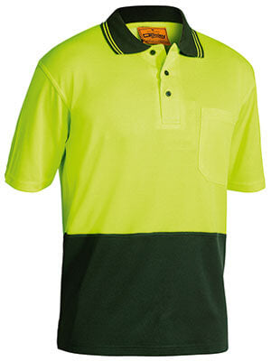 Bisley Hi Vis Polo Shirt  Short Sleeve (BK1234)