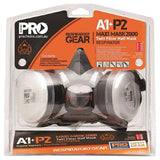 Pro Choice Tradies Kit Half Mask With A1P2 Cartridges Blister Pack Each of 1 (HMA1P2)