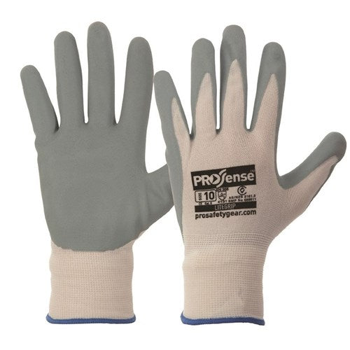 Pro Choice Lite-Grip Nitrile Foam On Nylon Liner Pair of 12 (NNF)