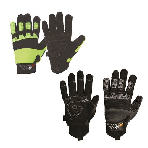 Pro Choice Pro-Fit Grip Full Finger, Reinforced Palm Pair of 1 (PT)