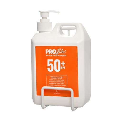 Pro Choice Wall Bracket For 1 Litre Sunscreen Pump Bottle Each of 1 (SSB1)