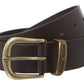 Hard Yakka HY Leather & Brass Buckle Belt (Y09402)