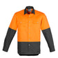 Syzmik Mens Hi Vis Spliced Industrial Shirt (ZW122)