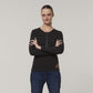 Hard Yakka Women's Henley (Y08237)