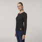Hard Yakka Women's Henley (Y08237)