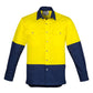 Syzmik Mens Hi Vis Spliced Industrial Shirt (ZW122)